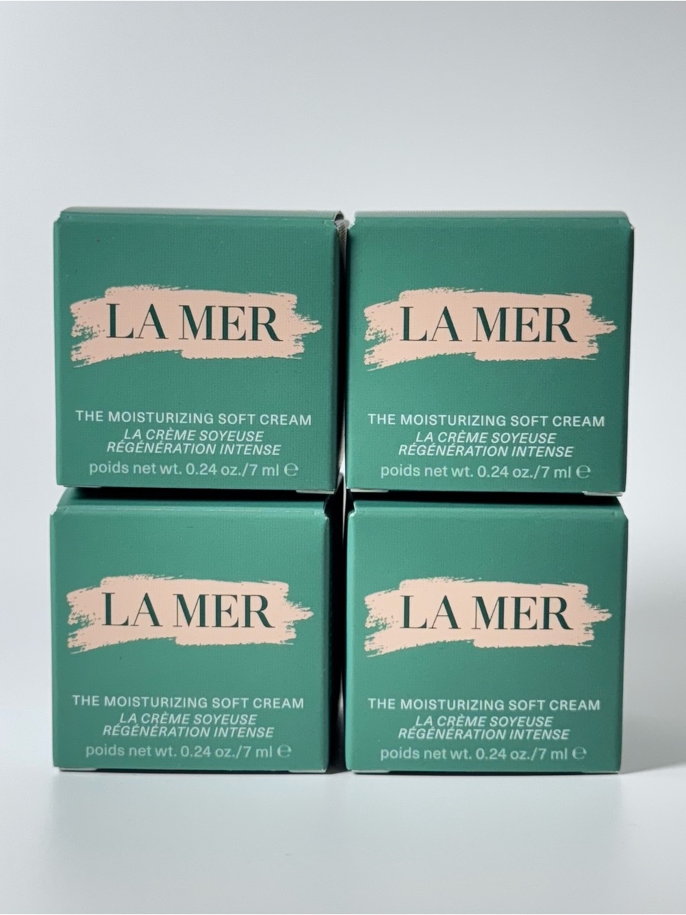 La Mer The Moisturizing Soft Cream- 7 ml each- set of 4